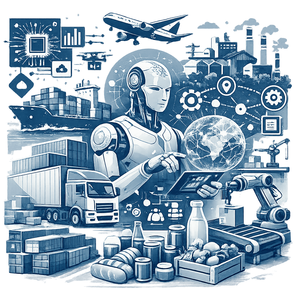 AI-driven global logistics and supply chain: automation, transport, and data